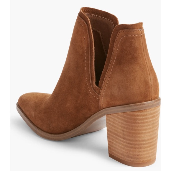 STEVE MADDEN Havannah Pointed Toe Bootie (Women) Chestnut Suede.  6.5M  … - Picture 2 of 15